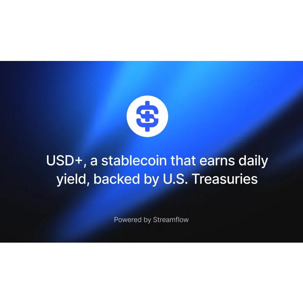 Streamflow Announces USD+, a Yield-Bearing Solana Stablecoin Backed by U.S. Treasury Bills Streamflow Announces USD+, a Yield-Bearing Solana Stablecoin Backed by U.S. Treasury Bills