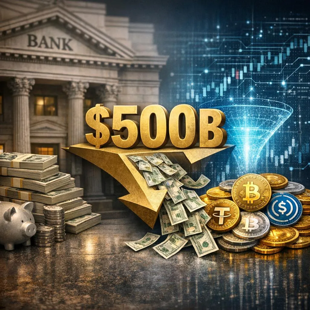 Standard Chartered Predicts Stablecoins Could Drain 0B From US Bank Deposits Standard Chartered Predicts Stablecoins Could Drain 0B From US Bank Deposits
