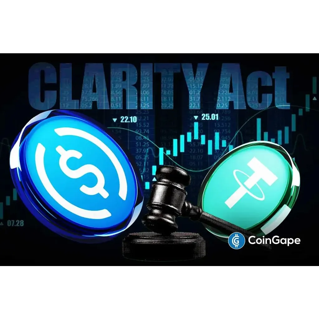 CLARITY Act Odds Rise as Crypto and Banking Leaders Review Stablecoin Yield Text CLARITY Act Odds Rise as Crypto and Banking Leaders Review Stablecoin Yield Text