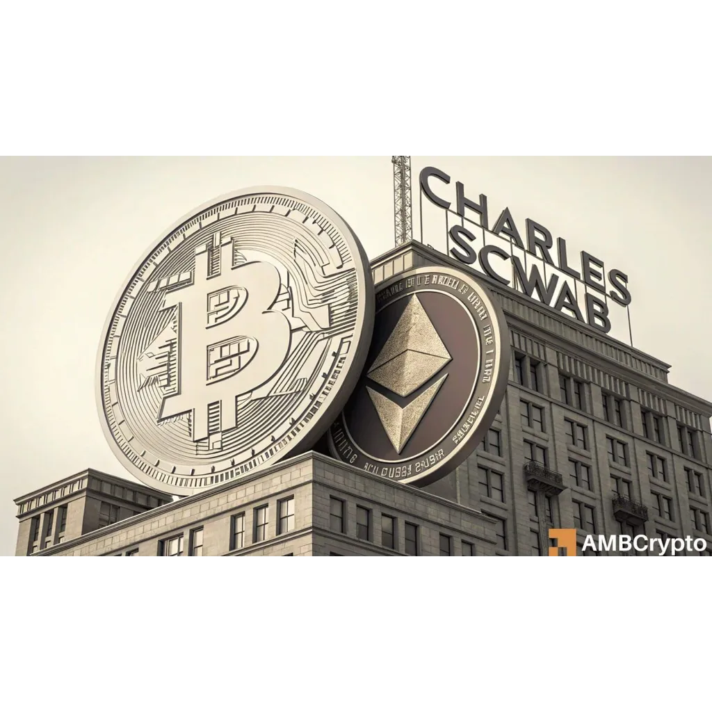 Why T Charles Schwab’s Bitcoin, Ethereum bet signals next phase of crypto adoption! Why T Charles Schwab’s Bitcoin, Ethereum bet signals next phase of crypto adoption!