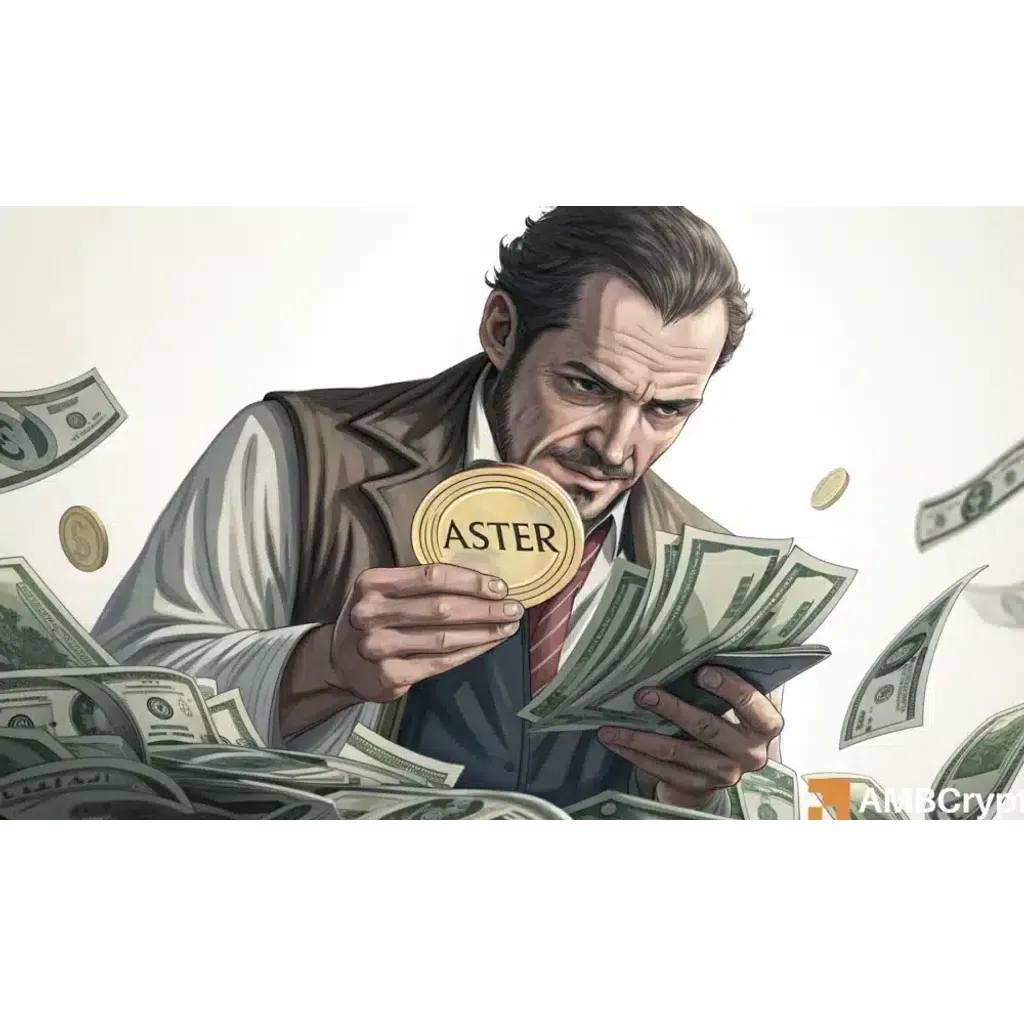ASTER price faces potential decline due to two identified warning signals ASTER price faces potential decline due to two identified warning signals