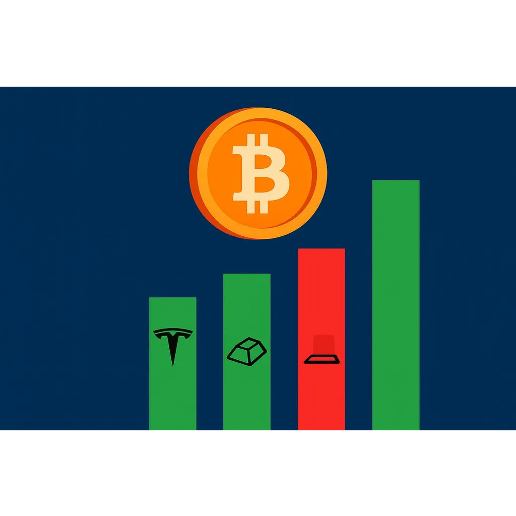 Bitcoin leads global assets with 62 percent gain outpacing Tesla and gold Bitcoin leads global assets with 62 percent gain outpacing Tesla and gold