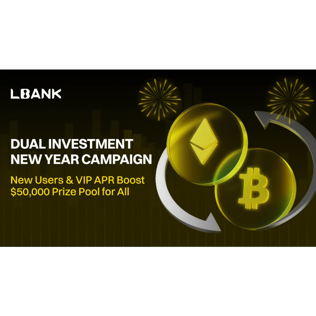 LBank Launches Dual Investment New Year Campaign with 50,000 USDT Prize Pool LBank Launches Dual Investment New Year Campaign with 50,000 USDT Prize Pool