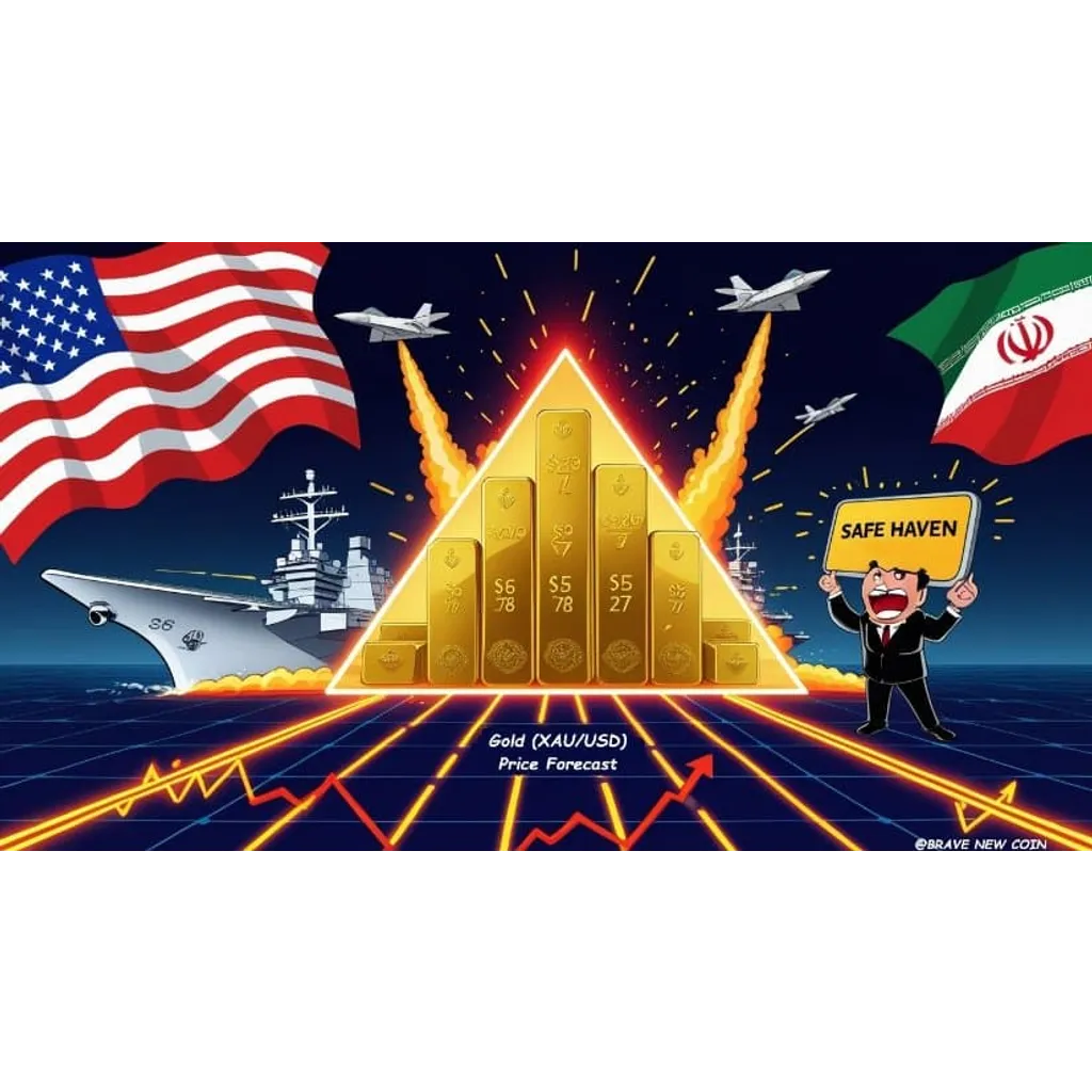 Gold (XAU/USD) Price Prediction: US-Iran War Fears Trigger Triangle Breakout as Gold Surges Past ,278 Gold (XAU/USD) Price Prediction: US-Iran War Fears Trigger Triangle Breakout as Gold Surges Past ,278