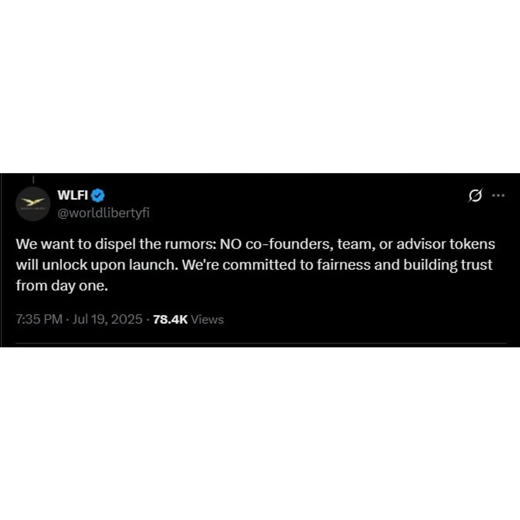 WLFI becomes tradable, but is the Trump-backed token truly decentralized? WLFI becomes tradable, but is the Trump-backed token truly decentralized?