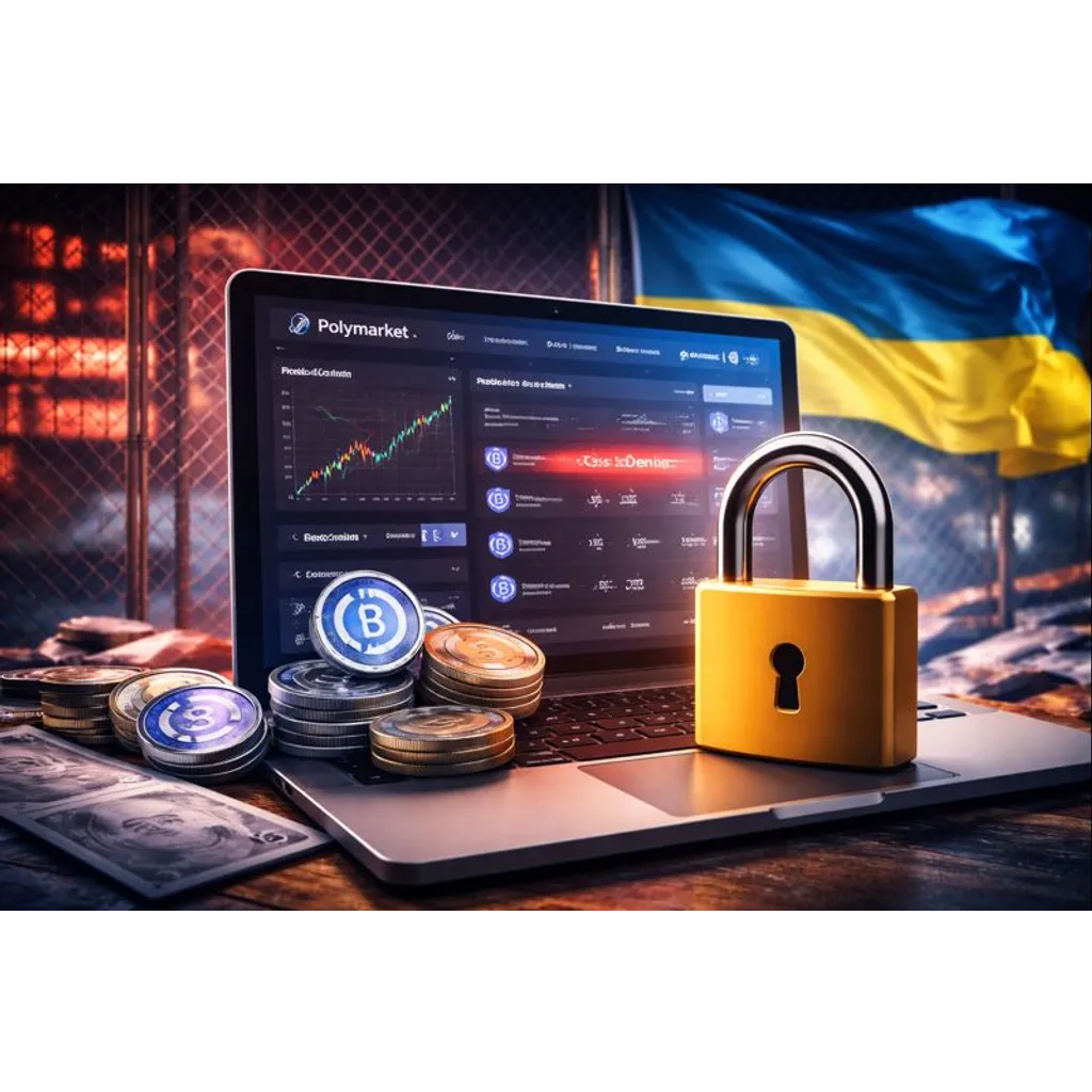 Ukraine blocks Polymarket over unlicensed gambling Ukraine blocks Polymarket over unlicensed gambling