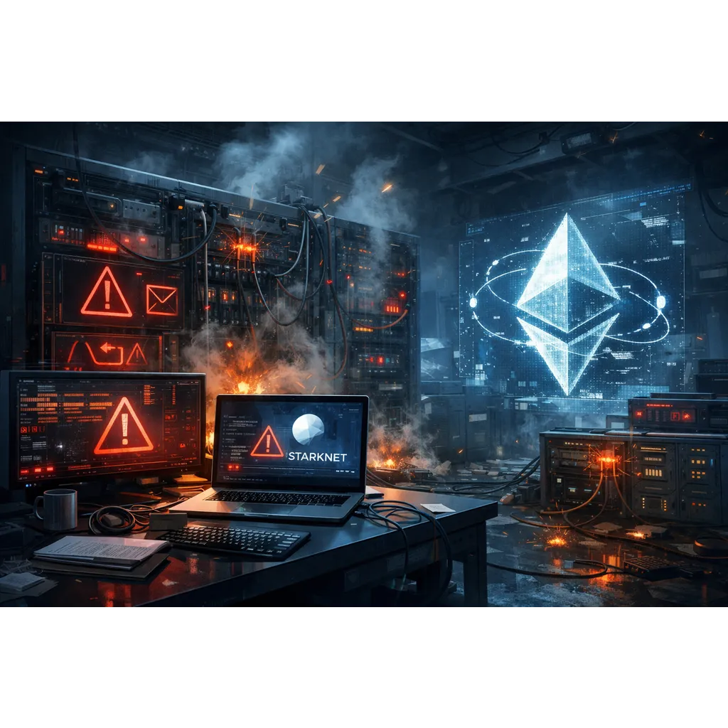 Starknet faces fresh mainnet disruption Starknet faces fresh mainnet disruption