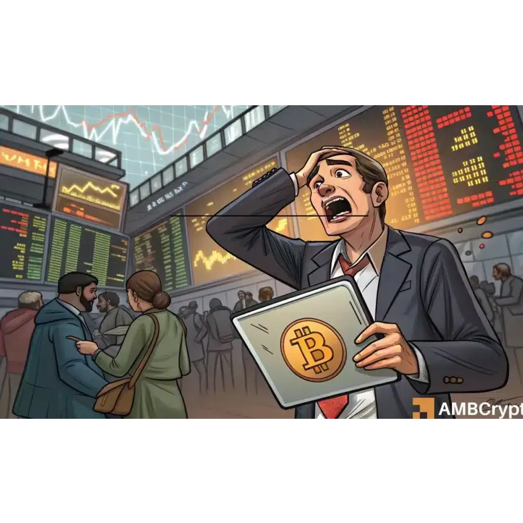 Bitcoin short-term holders engage in panic selling during market volatility Bitcoin short-term holders engage in panic selling during market volatility
