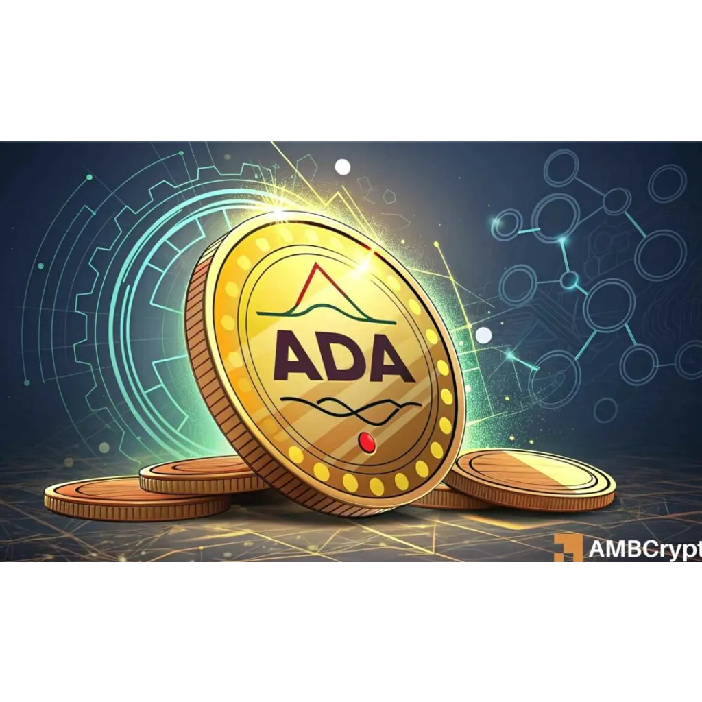 Cardano ADA gains 3% as technical analysis indicates possible 14% price increase from current support Cardano ADA gains 3% as technical analysis indicates possible 14% price increase from current support