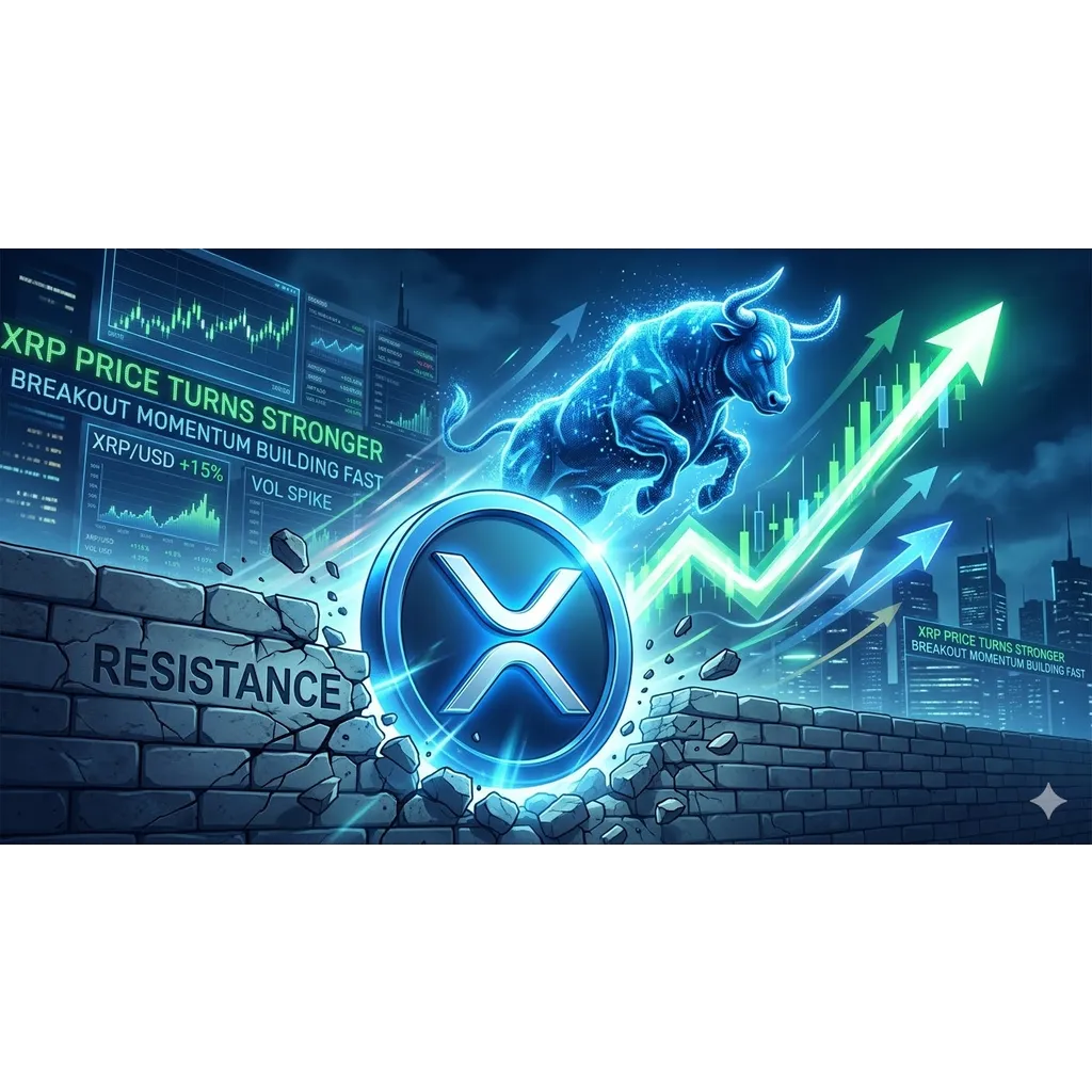 XRP Price Turns Stronger — Breakout Momentum Building Fast XRP Price Turns Stronger — Breakout Momentum Building Fast