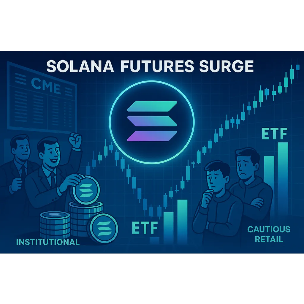 Solana futures surge as institutions drive open interest to record highs Solana futures surge as institutions drive open interest to record highs