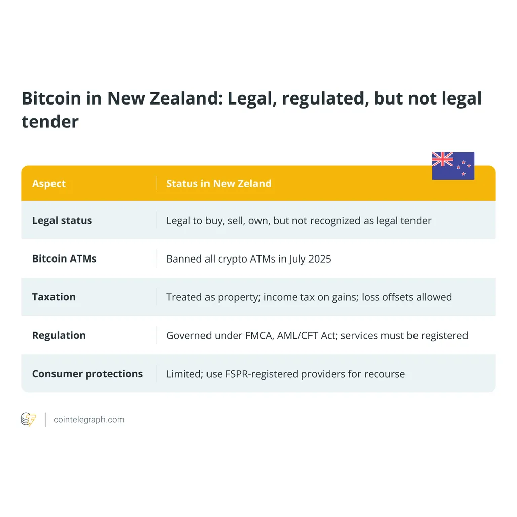Crypto ATMs were just banned in New Zealand: Here’s why it matters Crypto ATMs were just banned in New Zealand: Here’s why it matters