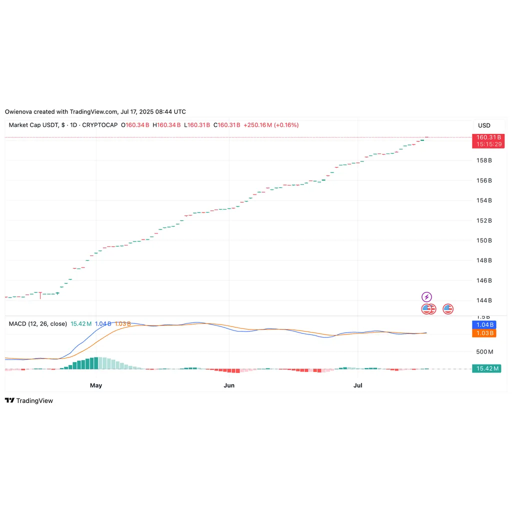 Tether’s USDT Breaks New Ground With 0 Billion Amid Surging Crypto Market Activity | Bitcoinist.com Tether’s USDT Breaks New Ground With 0 Billion Amid Surging Crypto Market Activity | Bitcoinist.com