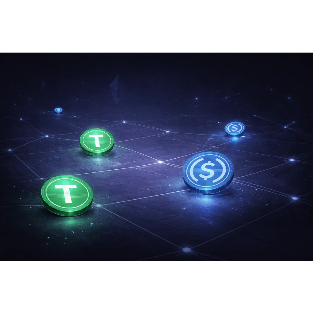 USDT, USDC Activity Drops To Lowest Level Of 2026 On Ethereum USDT, USDC Activity Drops To Lowest Level Of 2026 On Ethereum