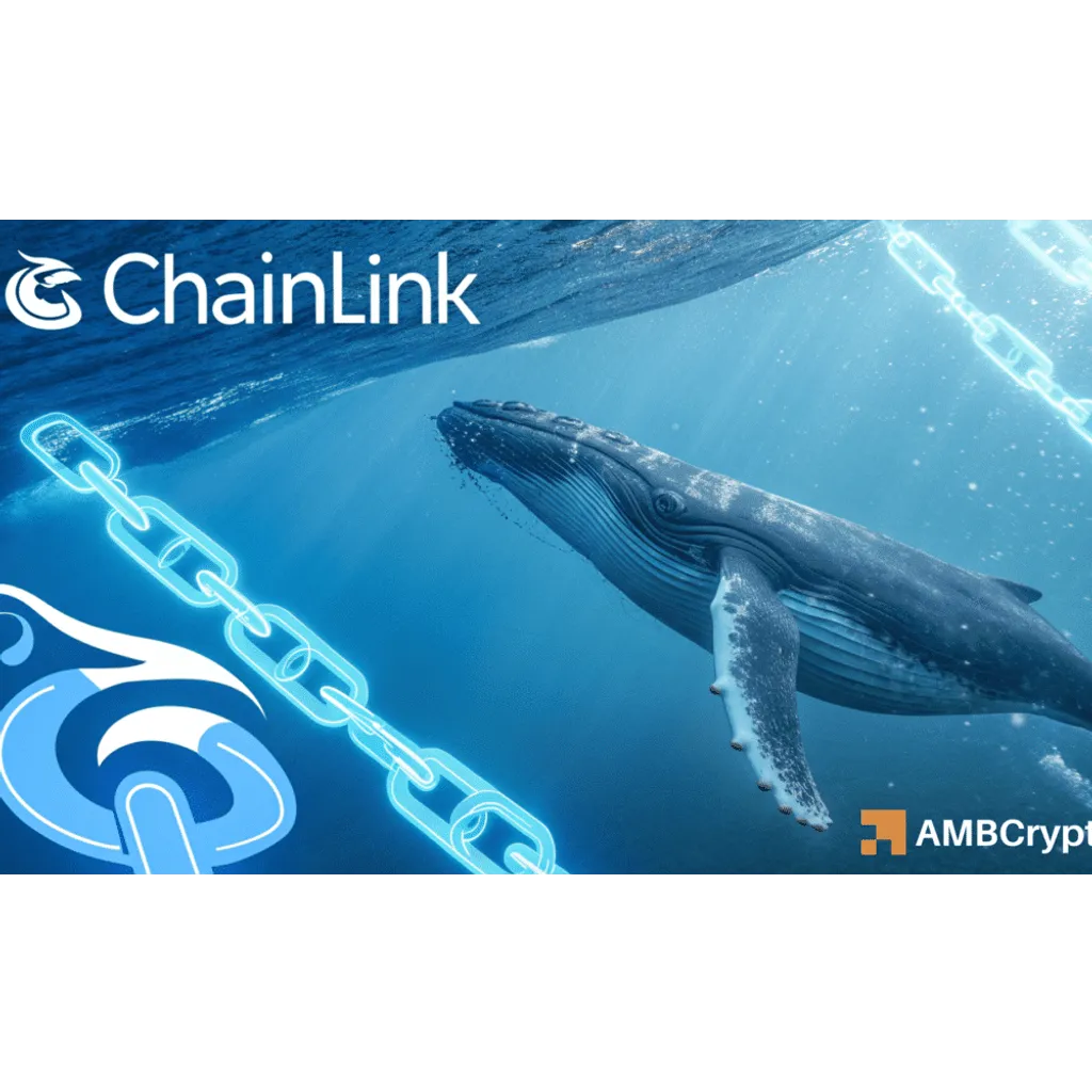 Whales acquire 1.25 million LINK tokens amid tightening supply, price speculation at . Whales acquire 1.25 million LINK tokens amid tightening supply, price speculation at .