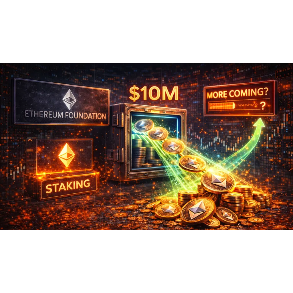 Ethereum Foundation Moves M ETH After First-Ever Staking — More Coming? Ethereum Foundation Moves M ETH After First-Ever Staking — More Coming?