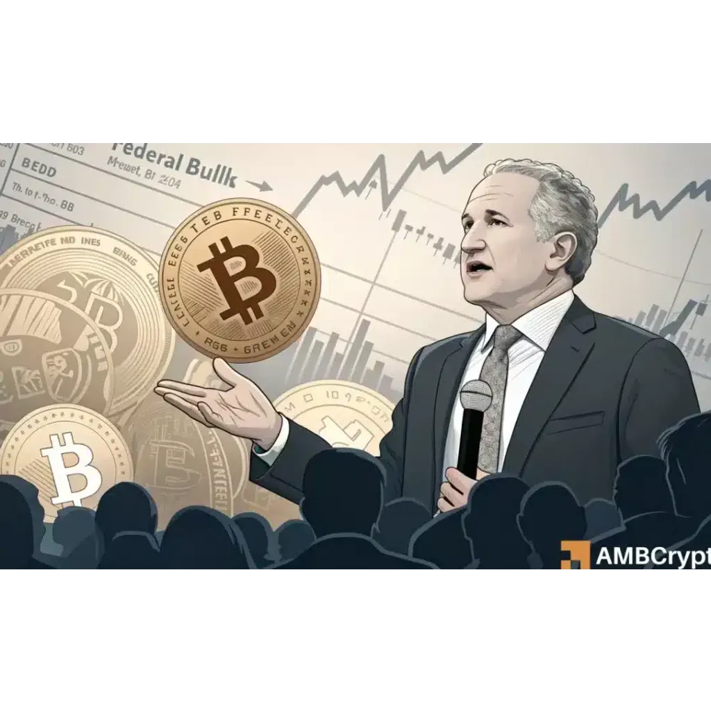 Peter Schiff says Bitcoin is topping out and questions his prediction Peter Schiff says Bitcoin is topping out and questions his prediction