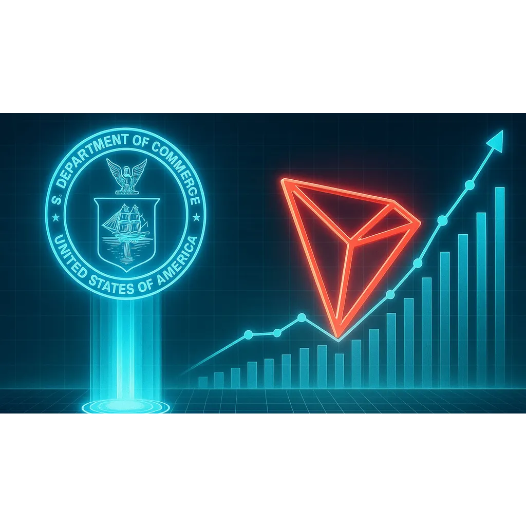 US Department of Commerce selects TRON for onchain economic data publication in 2025 US Department of Commerce selects TRON for onchain economic data publication in 2025