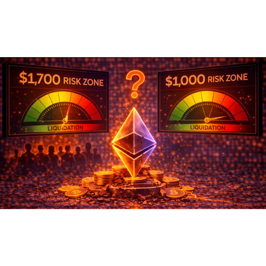 Ethereum Faces Liquidation Zones: Large Holders Cluster Risk Levels Between ,700 And ,000 Ethereum Faces Liquidation Zones: Large Holders Cluster Risk Levels Between ,700 And ,000