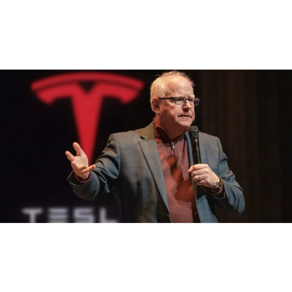 Tesla stock up 100% since Walz criticism, as he exits 2026 governor race Tesla stock up 100% since Walz criticism, as he exits 2026 governor race
