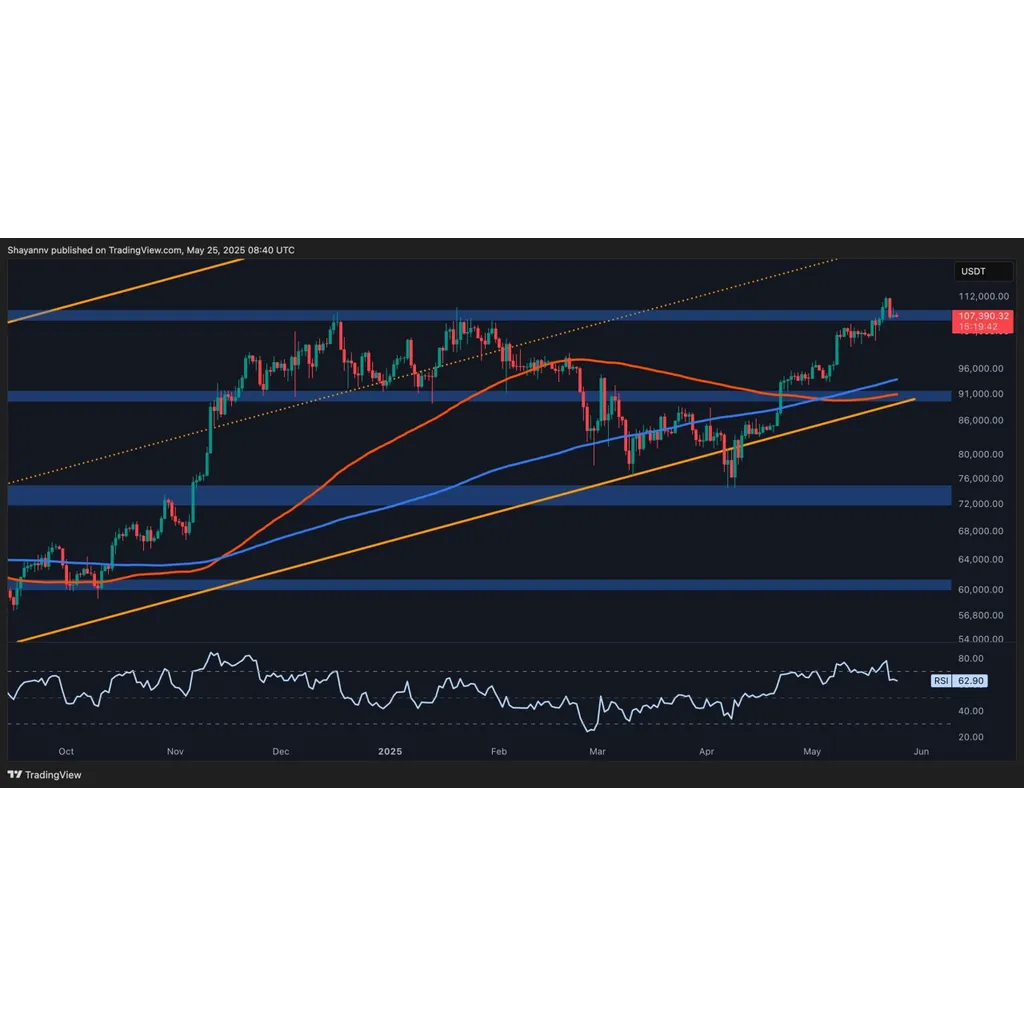 Bitcoin Price Analysis: BTC Displays Signs of Weakness Following New All-Time High Bitcoin Price Analysis: BTC Displays Signs of Weakness Following New All-Time High