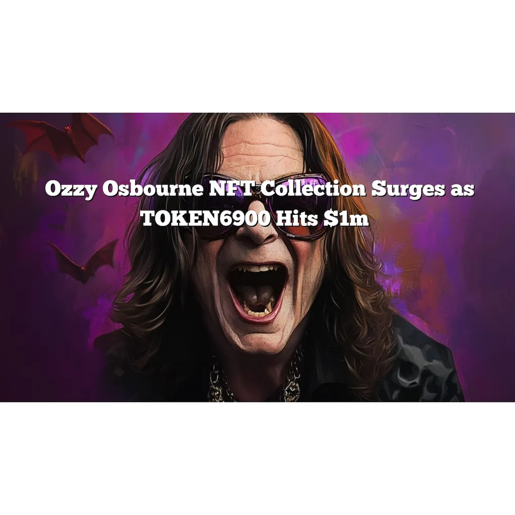 Ozzy Osbourne’s CryptoBatz NFTs Surge as Meme Coin TOKEN6900 Hits M Ozzy Osbourne’s CryptoBatz NFTs Surge as Meme Coin TOKEN6900 Hits M