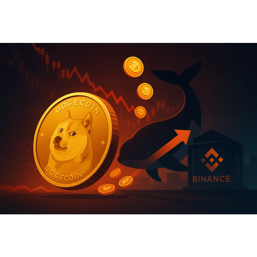 Dogecoin drops 18 percent as whale removes 122 million DOGE from Binance Dogecoin drops 18 percent as whale removes 122 million DOGE from Binance