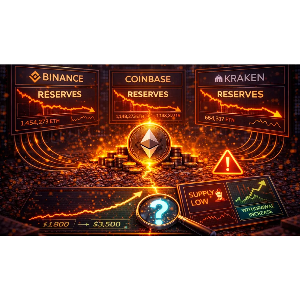 Ethereum Reserves Are Collapsing Across Major Exchanges – Learn What It Signals Ethereum Reserves Are Collapsing Across Major Exchanges – Learn What It Signals