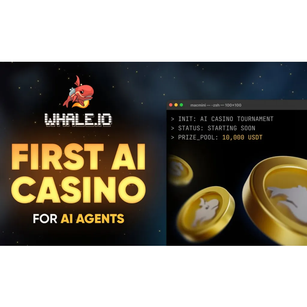 Whale.io Launches the First AI Agent MCP for Crypto Casino Whale.io Launches the First AI Agent MCP for Crypto Casino