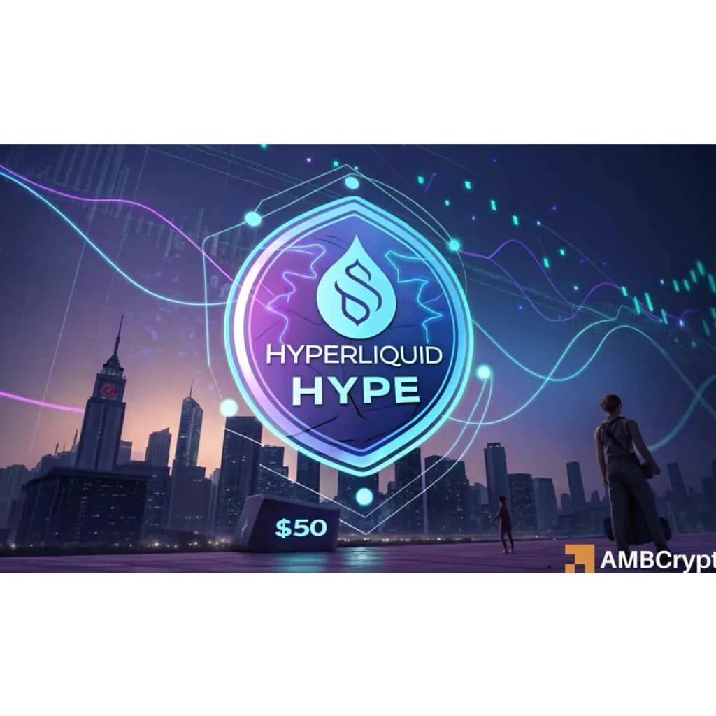 HYPE token faces resistance after 30% monthly surge HYPE token faces resistance after 30% monthly surge