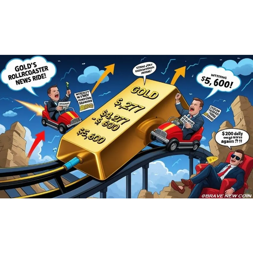 Gold (XAU/USD) Price Prediction: Gold Volatility Surges as News Events Decide Breakout Toward ,600 or Drop to ,277 Gold (XAU/USD) Price Prediction: Gold Volatility Surges as News Events Decide Breakout Toward ,600 or Drop to ,277