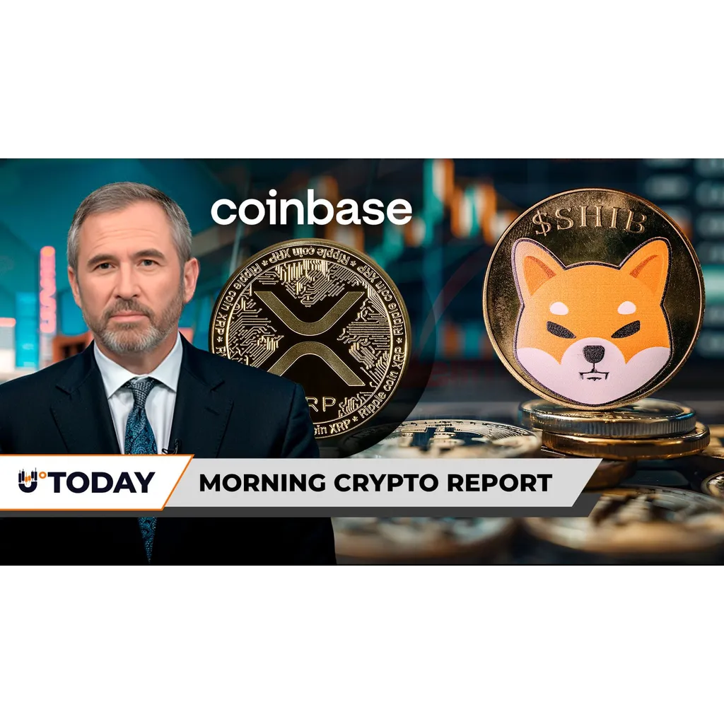 Morning Crypto Report: Ripple CEO Forces XRP Reality Check for Coinbase, Shiba Inu (SHIB) Soars 5%: Fakeout Next? 4 Million in Bitcoin Land on Binance Morning Crypto Report: Ripple CEO Forces XRP Reality Check for Coinbase, Shiba Inu (SHIB) Soars 5%: Fakeout Next? 4 Million in Bitcoin Land on Binance