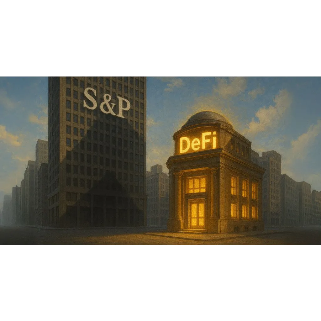 S&P DeFi rating unlocks on-chain credit S&P DeFi rating unlocks on-chain credit