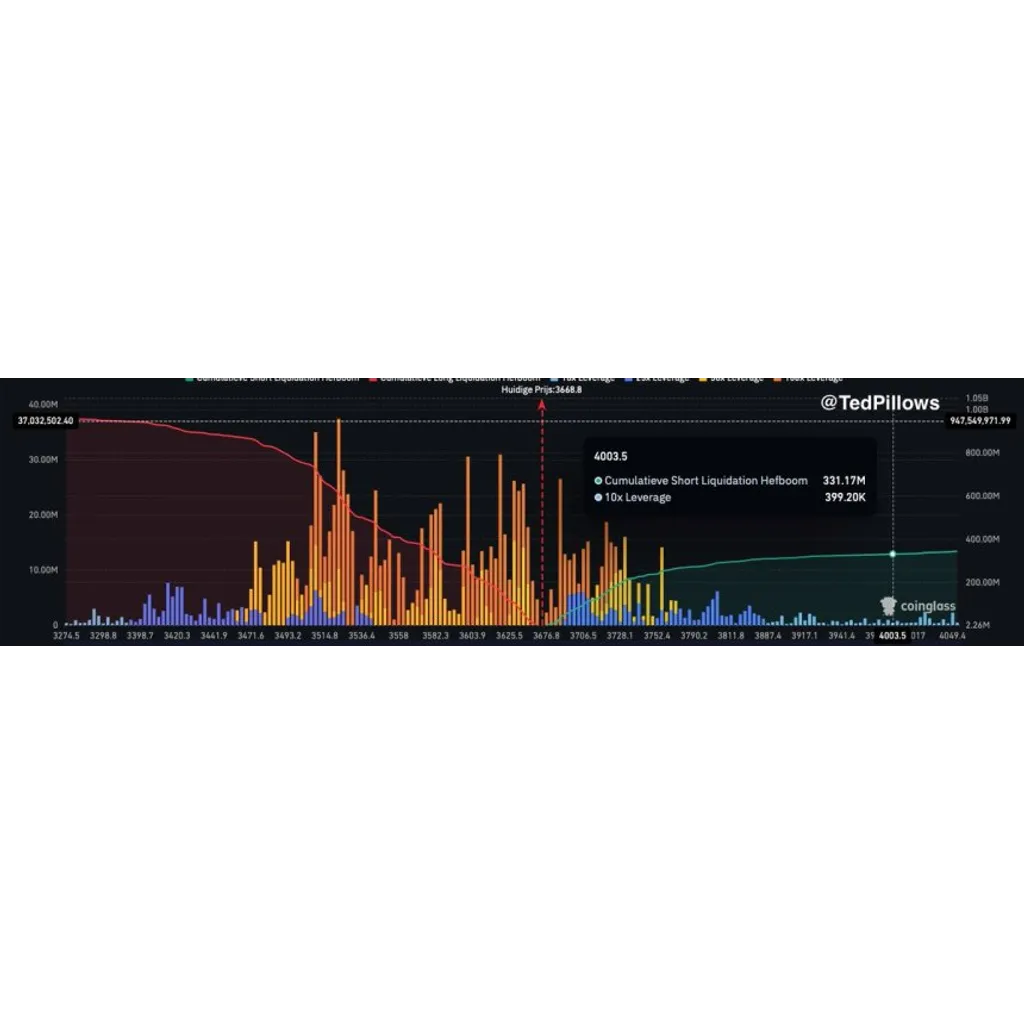 1M In Shorts At Risk As Ethereum Targets Key Supply Level 1M In Shorts At Risk As Ethereum Targets Key Supply Level