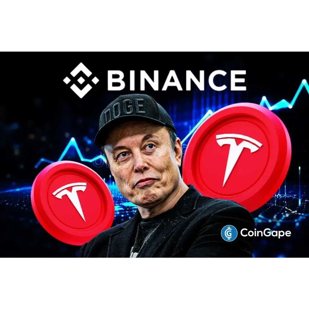 Binance To List Elon Musk’s Tesla (TSLA) as Stocks Go Onchain Binance To List Elon Musk’s Tesla (TSLA) as Stocks Go Onchain