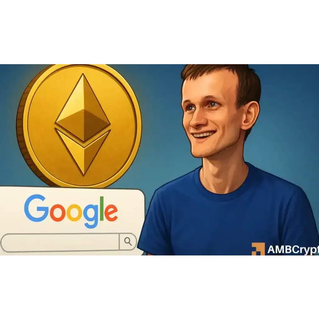 Vitalik Buterin says Ethereum can outperform Google in technological potential Vitalik Buterin says Ethereum can outperform Google in technological potential