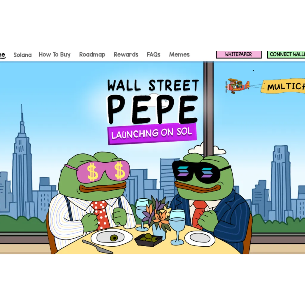 Wall Street Pepe expands to Solana meme coin hub with 500 active tokens in 2024 Wall Street Pepe expands to Solana meme coin hub with 500 active tokens in 2024
