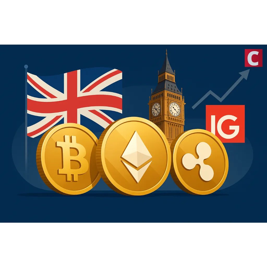 IG Group Launches Bitcoin, Ethereum, XRP Trading in UK IG Group Launches Bitcoin, Ethereum, XRP Trading in UK