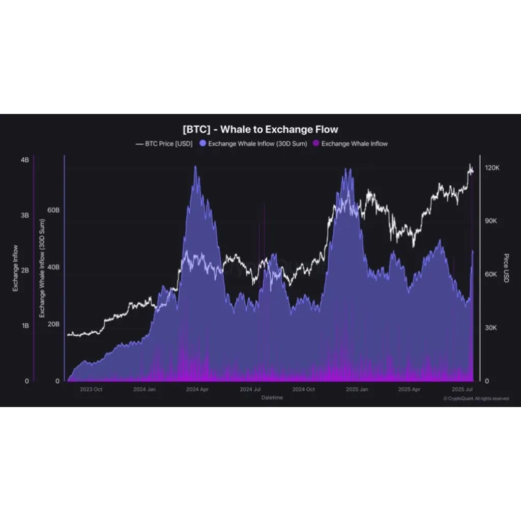 Bitcoin Whale Metrics Flash Mixed Signals: Monthly Inflows Rise And Daily Outflows Start Slowing Bitcoin Whale Metrics Flash Mixed Signals: Monthly Inflows Rise And Daily Outflows Start Slowing