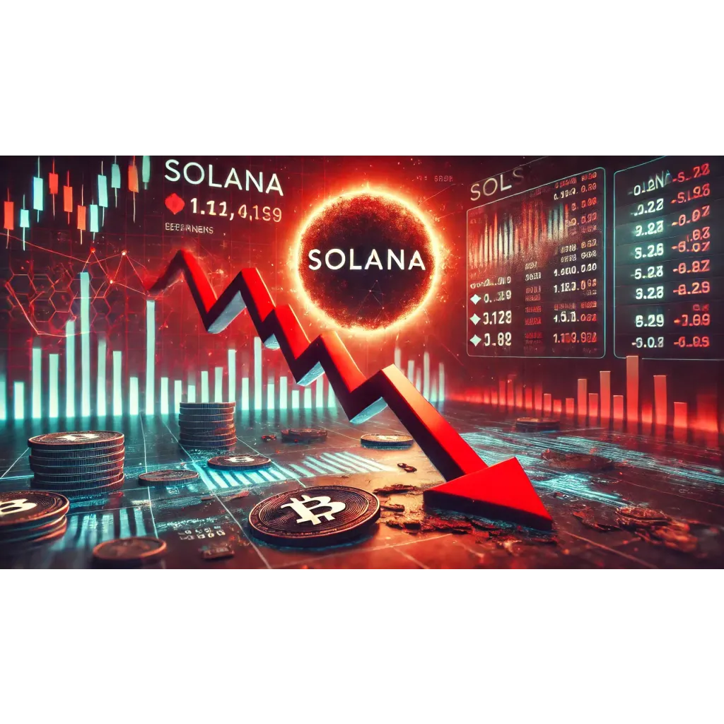 Solana Sinks Below 0 as Selling Pressure Extends Solana Sinks Below 0 as Selling Pressure Extends