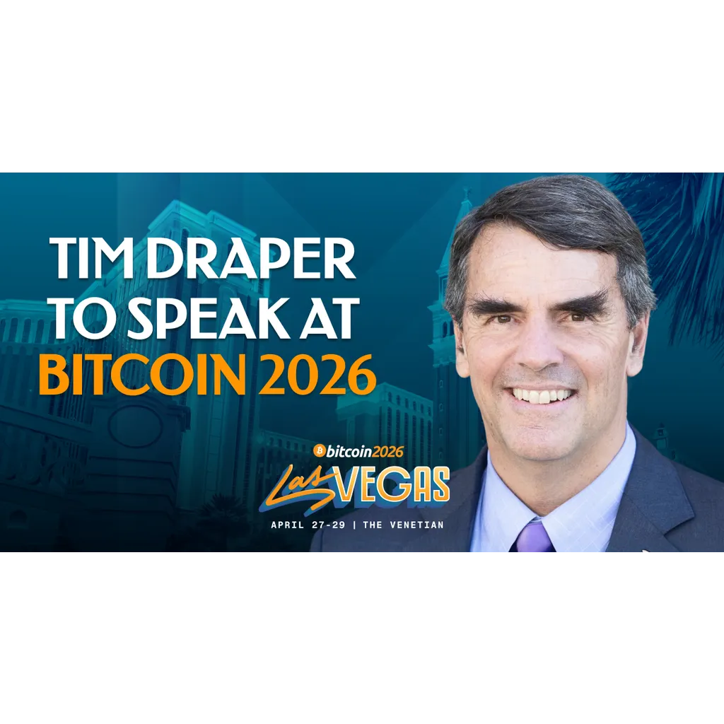Tim Draper Confirmed As A Bitcoin 2026 Speaker Tim Draper Confirmed As A Bitcoin 2026 Speaker