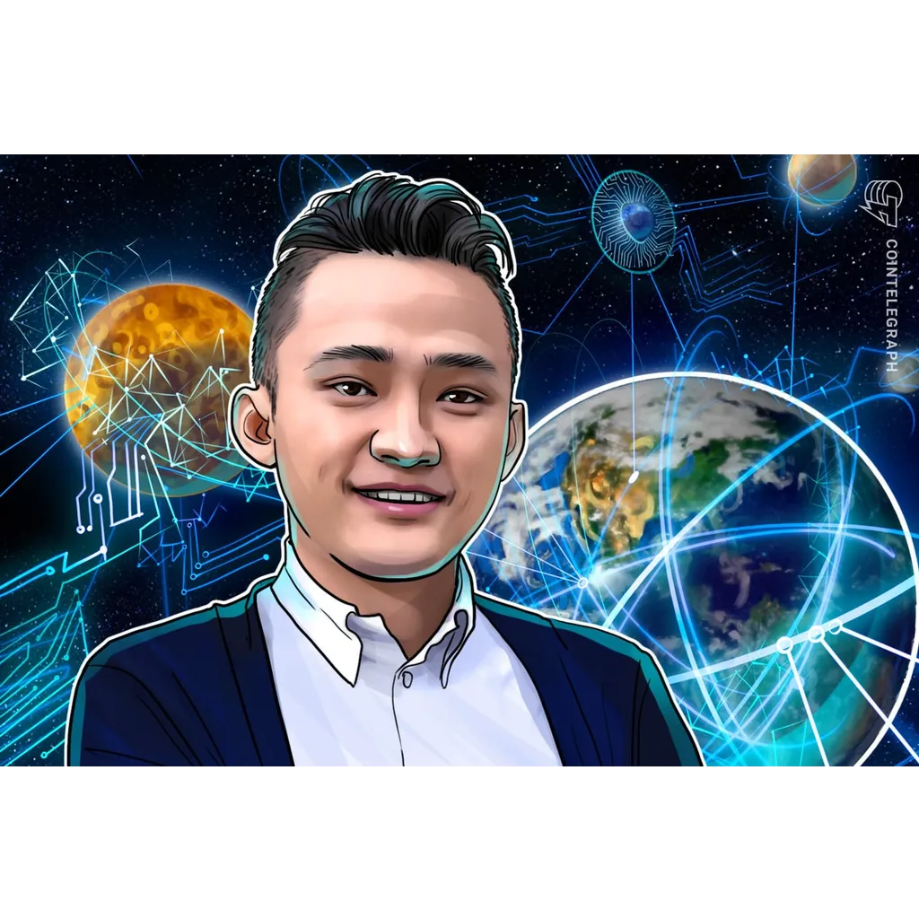 Justin Sun back from space trip Justin Sun back from space trip