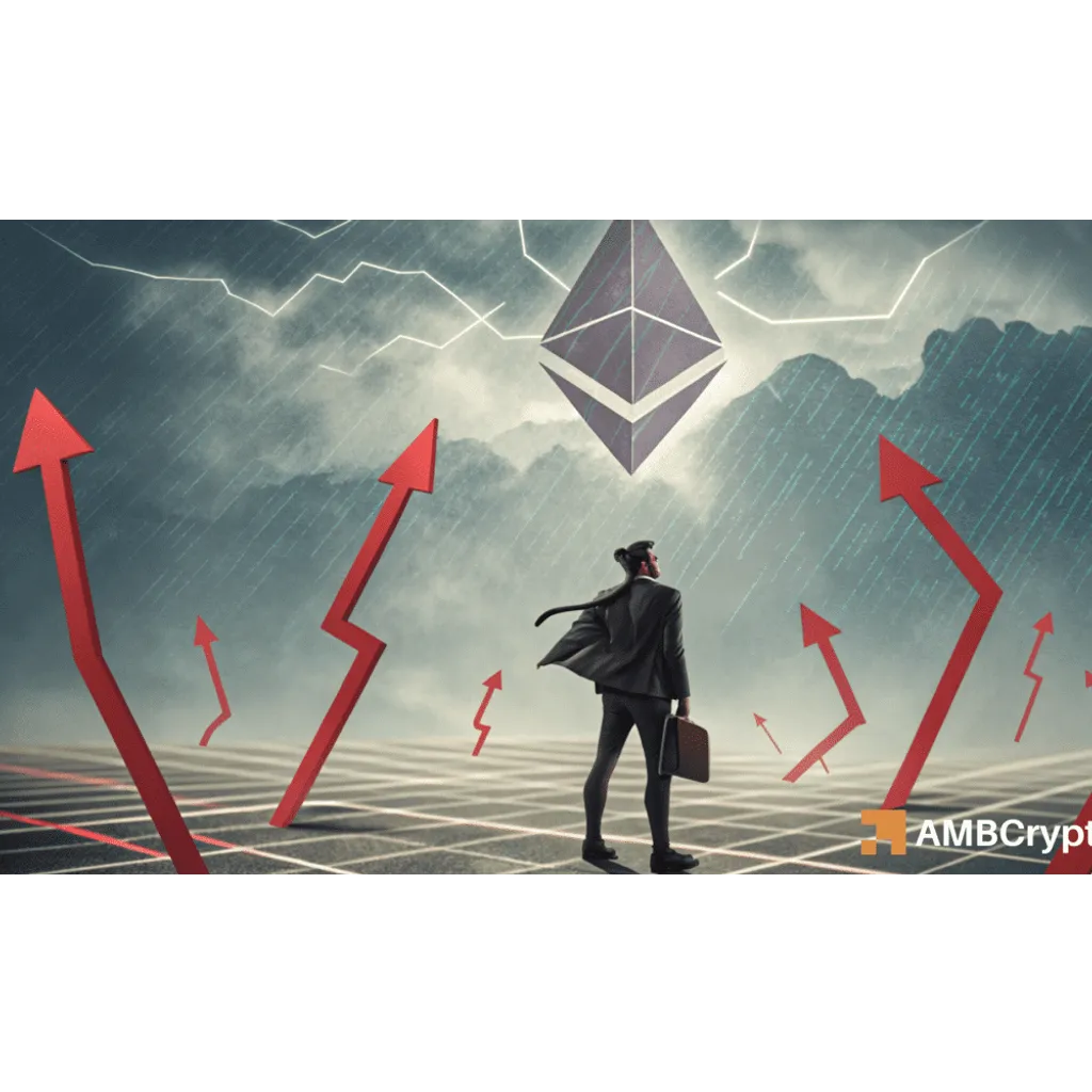 Ethereum’s bearish pressure vs on-chain strength Ethereum’s bearish pressure vs on-chain strength