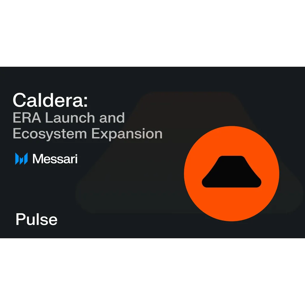 Caldera ERA launch expands Ethereum ecosystem with 50+ chains and M funding Caldera ERA launch expands Ethereum ecosystem with 50+ chains and M funding