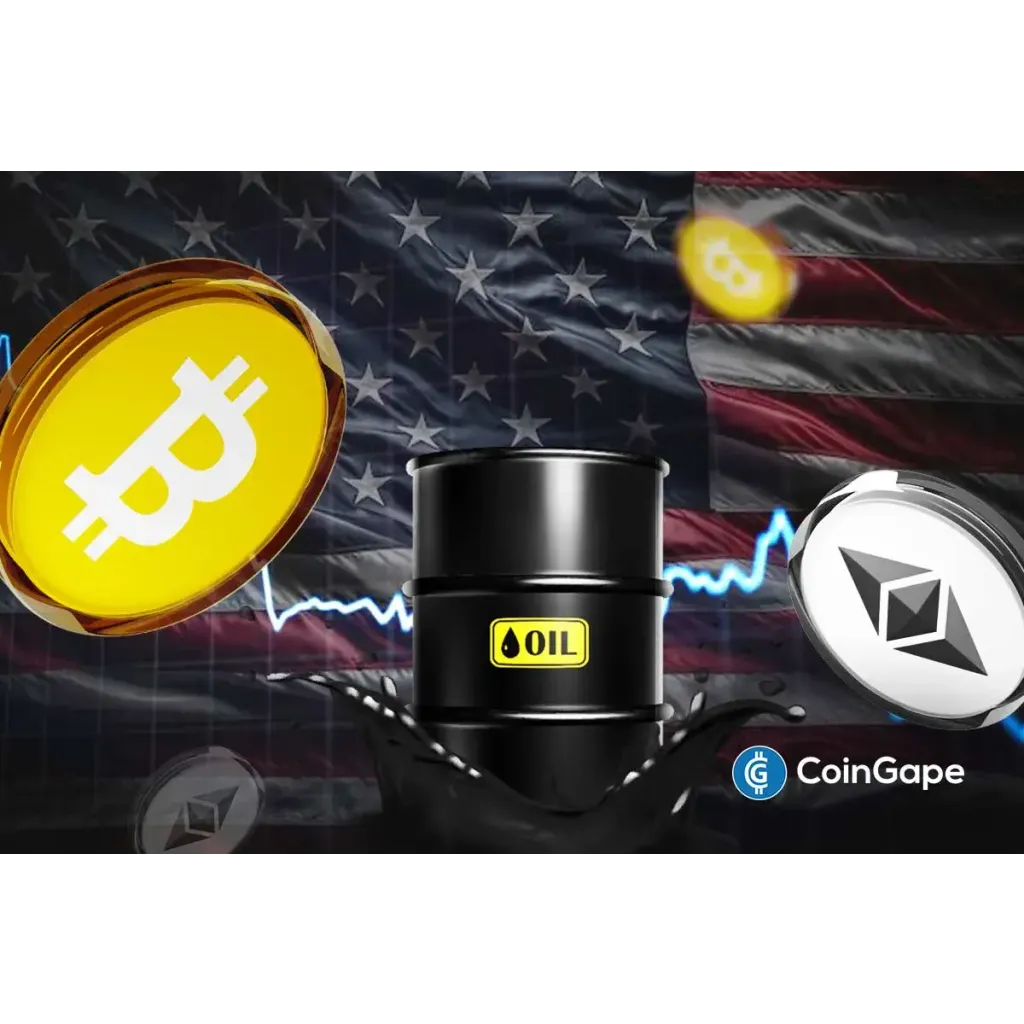 Bitcoin Holds .7k, ETH Dips, DOT Slips as US Imposes Hormuz Blockade; OIL Surges, RAVEDAO Soars 130% Bitcoin Holds .7k, ETH Dips, DOT Slips as US Imposes Hormuz Blockade; OIL Surges, RAVEDAO Soars 130%
