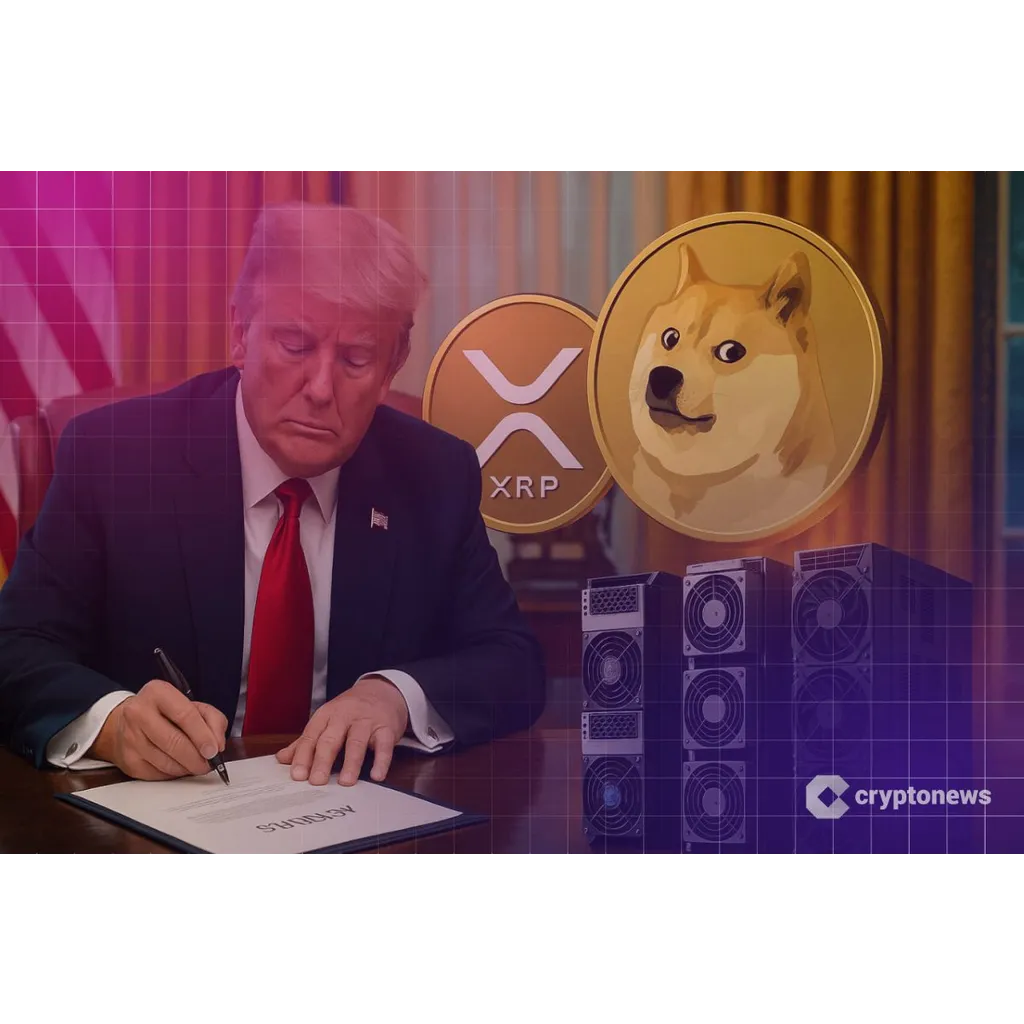 US GENIUS Act enacted as DOT miners launch XRP and DOGE cloud mining US GENIUS Act enacted as DOT miners launch XRP and DOGE cloud mining