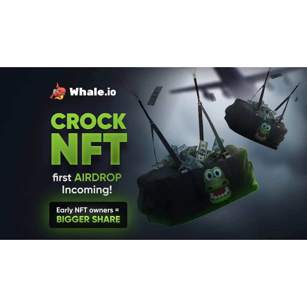 Whale.io confirms first airdrop for Crock Dentist NFT holders Whale.io confirms first airdrop for Crock Dentist NFT holders