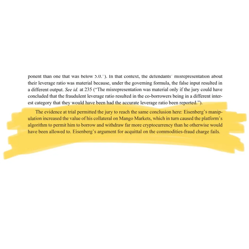 US Judge Overturns Avraham Eisenberg’s Convictions in 0 Million Mango Markets Crypto Manipulation Case US Judge Overturns Avraham Eisenberg’s Convictions in 0 Million Mango Markets Crypto Manipulation Case