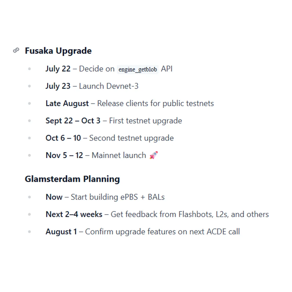 Ethereum News: Fusaka Mainnet Upgrade in November, Devnet-3 Launch This Week Ethereum News: Fusaka Mainnet Upgrade in November, Devnet-3 Launch This Week