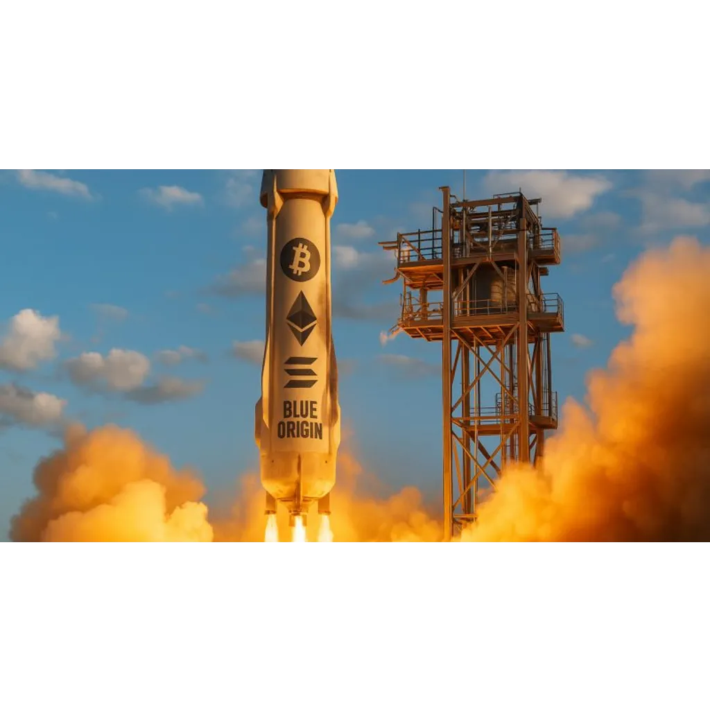 Blue Origin takes Bitcoin, Ether, Solana Blue Origin takes Bitcoin, Ether, Solana